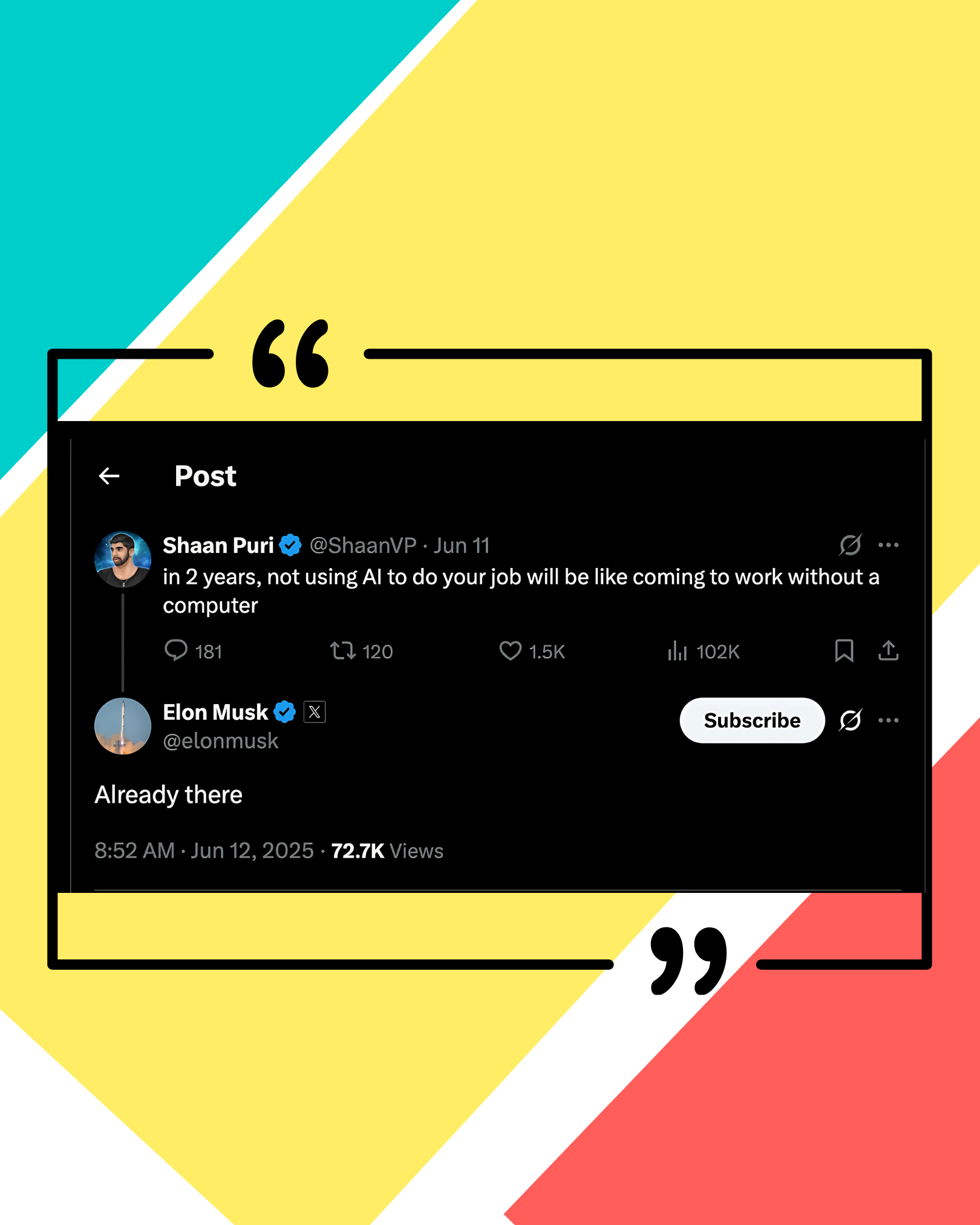 AI-powered dashboard